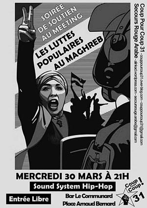 Les luttes populaires au Maghreb - Mêmes luttes ? Quelles solidarité ?