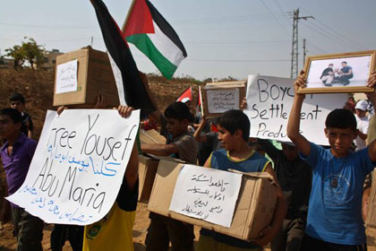 Un militant français pour les droits de l’homme arrêté lors d’une manifestation en Cisjordanie