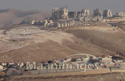 3.200 appartements construits dans les colonies illégales depuis 2008