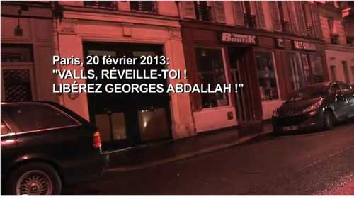 'VALLS, RÉVEILLE-TOI ! LIBÉREZ GEORGES ABDALLAH !'