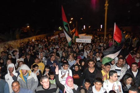 yom al ard - Jour de la Terre à al-Ludd en Palestine occupée (vidéo)