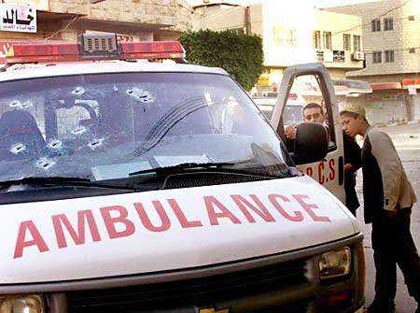 Croissant rouge palestinien : nous avons été la cible de 455 attaques israéliennes en 2009
