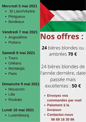 Bières de Palestine : c'est la prochaine tournée du Philistin !