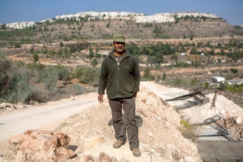 De retour à Al Walaja, Palestine, 12.11.2013