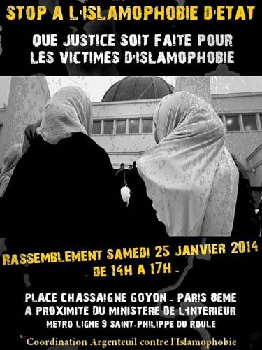 Stop à l’islamophobie d’Etat