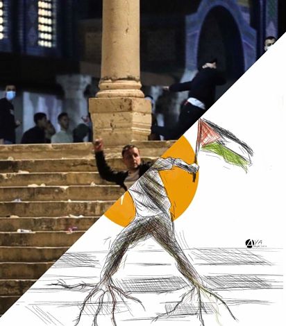 Dernier vendredi du Ramadan : les forces d’occupation israéliennes attaquent les Palestiniens à Jérusalem-Est et dans la mosquée Al Aqsa, au moins 200 blessés 