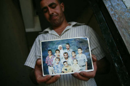 Une famille disparue dans les bombardements au phosphore blanc