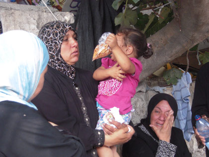 Deuxième destruction de la tente de la famille Ghaoui, à Jérusalem Est