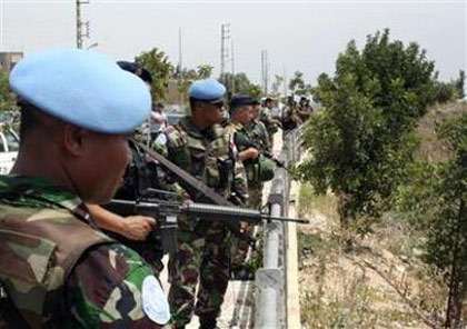 3 août 2010 - l'armée libanaise passe le test sioniste
