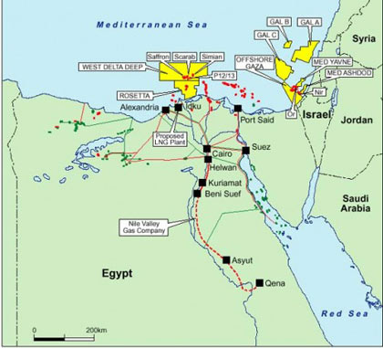 Guerre et gaz naturel : Invasion israélienne et gisements gaziers au large de Gaza
