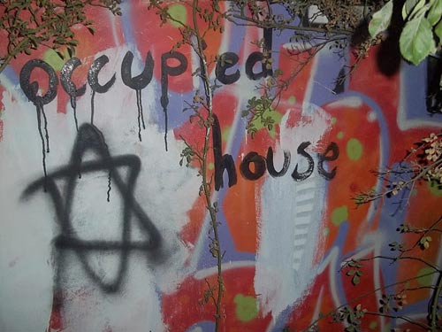 La bataille des graffiti à Sheikh Jarrah