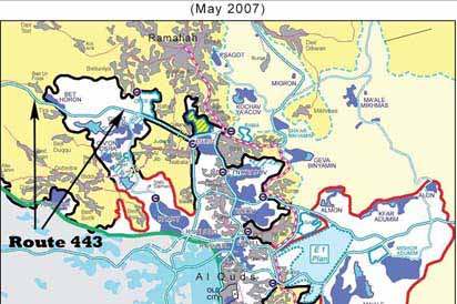 La solution des routes séparées d'Israel