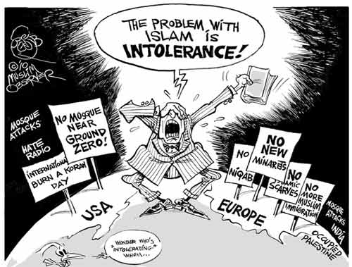 Le concours international de l'islamophobie