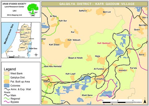 Kufr Qaddoum défend ses droits contre la colonie illégale Qadumim