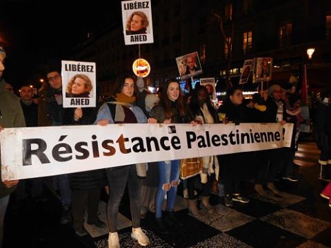 LIBEREZ AHED ET TOUS LES PRISONNIERS PALESTINIENS
Rassemblement à Paris samedi 20 janvier à partir de 14h à la Fontaine des Innocents