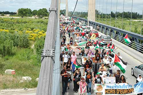 Extraordinaire mobilisation pour la marche BDS France 'Mehadrin dégage' (vidéo)