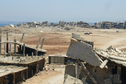 Pas de travail dans le camp de Nahr al-Bared