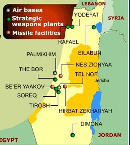 Les bombes nucléaires d'Israël sont le problème au Moyen Orient