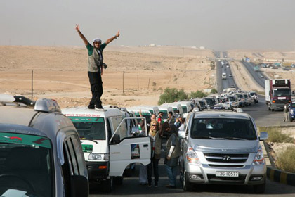 Viva Palestina5 : En principe, lundi à Gaza, enfin !