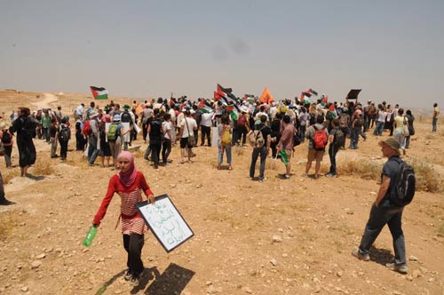 Susiya : tout un village menacé de démolition, des centaines de manifestants  protestent (vidéo)