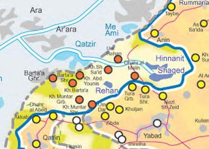 Les confiscations de terres frappent le village de Tura